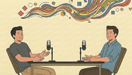 Podcast conversation